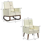 Fauteuil à bascule rembourré Fauteuil d'appoint