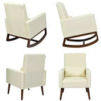Fauteuil à bascule rembourré Fauteuil d'appoint