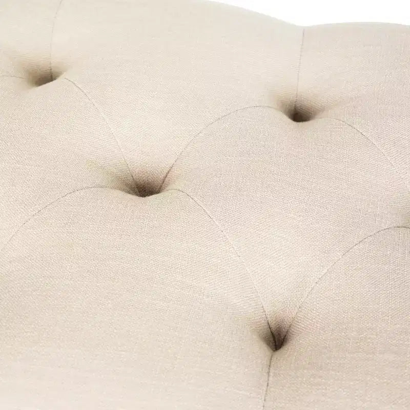 Banc traditionnel capitonné