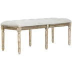 Banc traditionnel capitonné