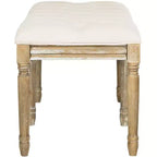 Banc traditionnel capitonné