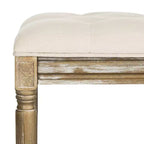 Banc traditionnel capitonné