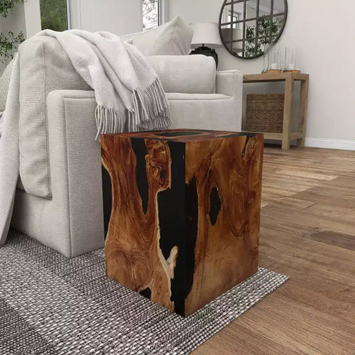 Tabouret d'appoint en teck marin -