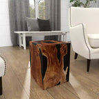Tabouret d'appoint en teck marin -