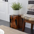 Tabouret d'appoint en teck marin -