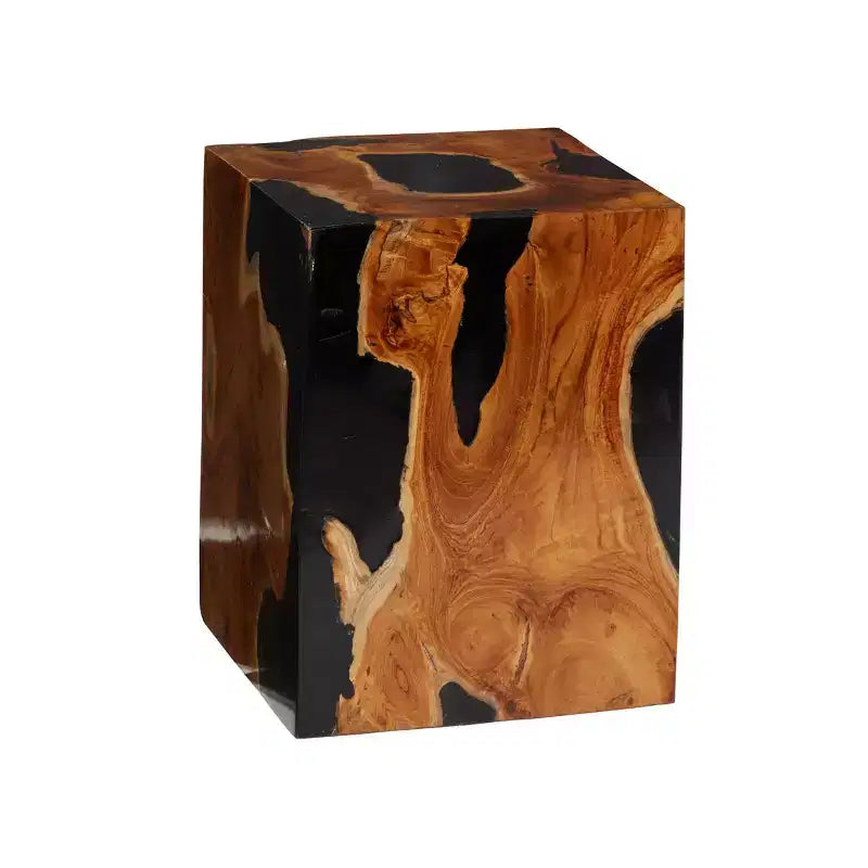 Tabouret d'appoint en teck marin -