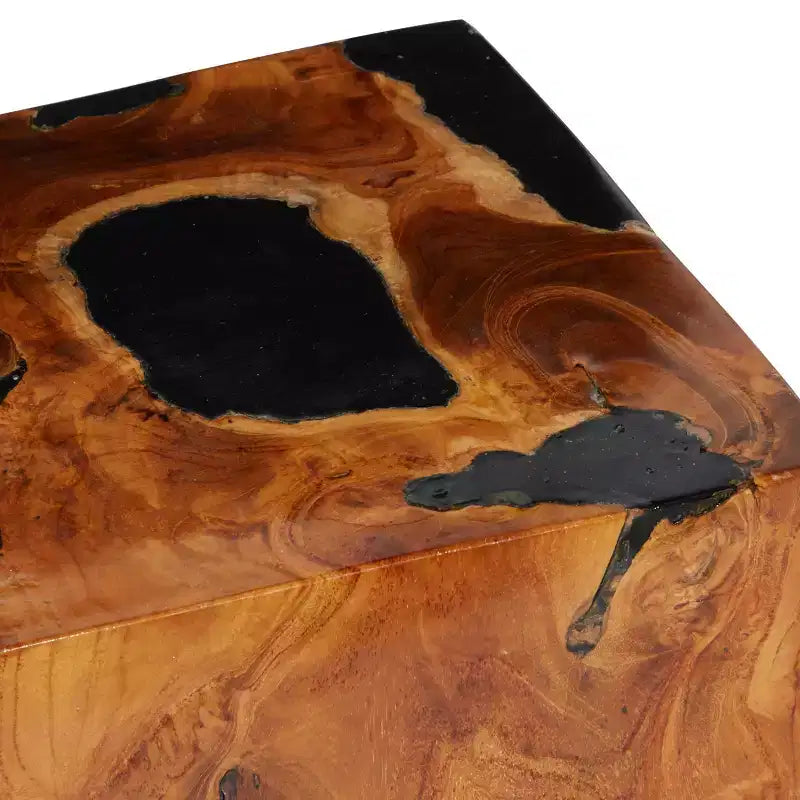 Tabouret d'appoint en teck marin -