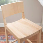 Tabouret de bar en bois massif / Chaise de salle à manger