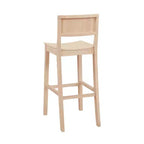 Tabouret de bar en bois massif / Chaise de salle à manger