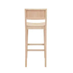 Tabouret de bar en bois massif / Chaise de salle à manger