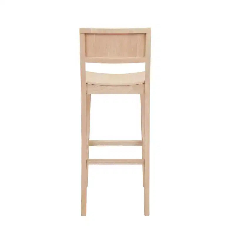 Tabouret de bar en bois massif / Chaise de salle à manger