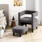 Fauteuil confortable avec repose-pieds
