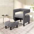 Fauteuil confortable avec repose-pieds