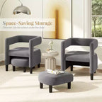 Fauteuil confortable avec repose-pieds