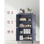Meuble de rangement pour le sol de salle de bain