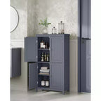 Meuble de rangement pour le sol de salle de bain