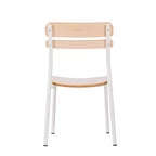 Chaise de salle à manger avec cadre en métal