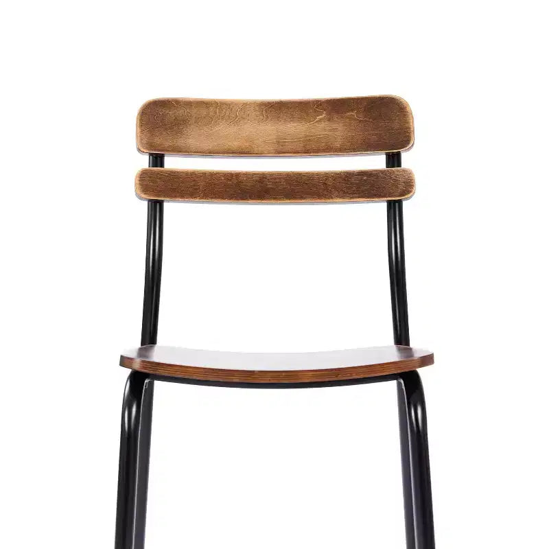 Chaise de salle à manger avec cadre en métal