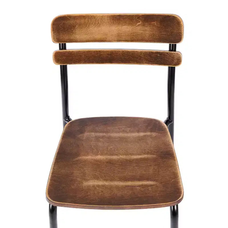 Chaise de salle à manger avec cadre en métal