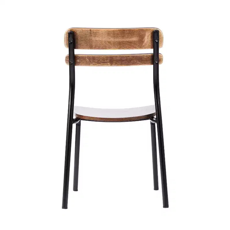 Chaise de salle à manger avec cadre en métal