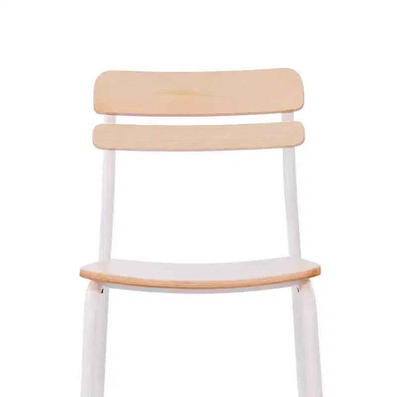Chaise de salle à manger avec cadre en métal