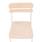 Chaise de salle à manger avec cadre en métal