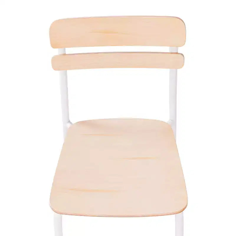 Chaise de salle à manger avec cadre en métal