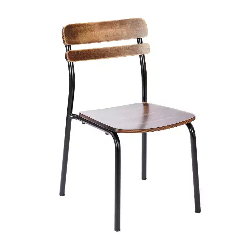 Chaise de salle à manger avec cadre en métal