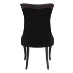 Chaise de salle à manger à dossier haut