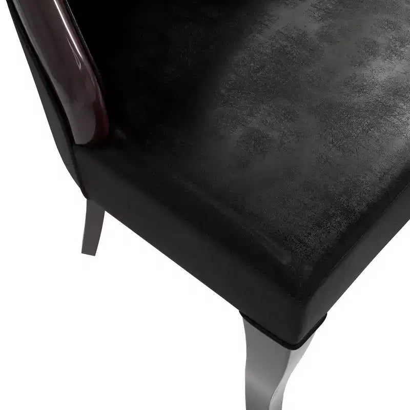 Chaise de salle à manger à dossier haut