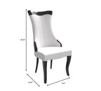 Chaise de salle à manger à dossier haut