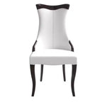 Chaise de salle à manger à dossier haut