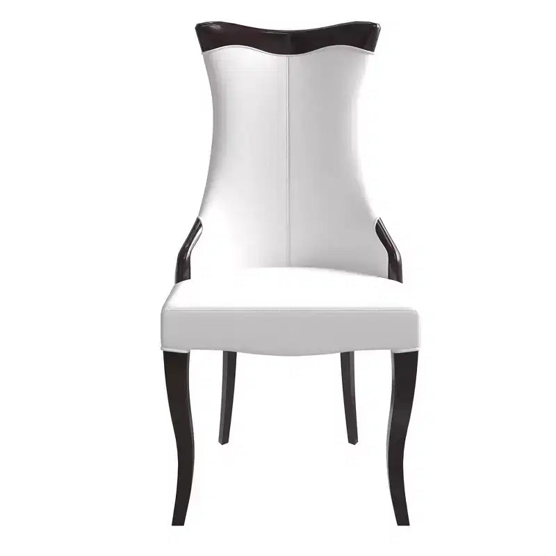 Chaise de salle à manger à dossier haut