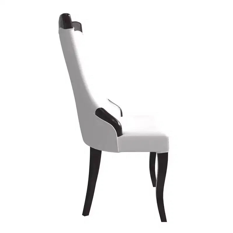 Chaise de salle à manger à dossier haut
