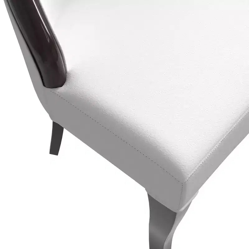 Chaise de salle à manger à dossier haut