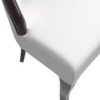 Chaise de salle à manger à dossier haut