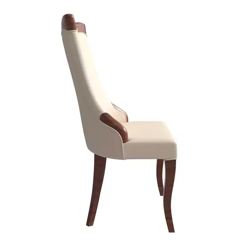 Chaise de salle à manger à dossier haut