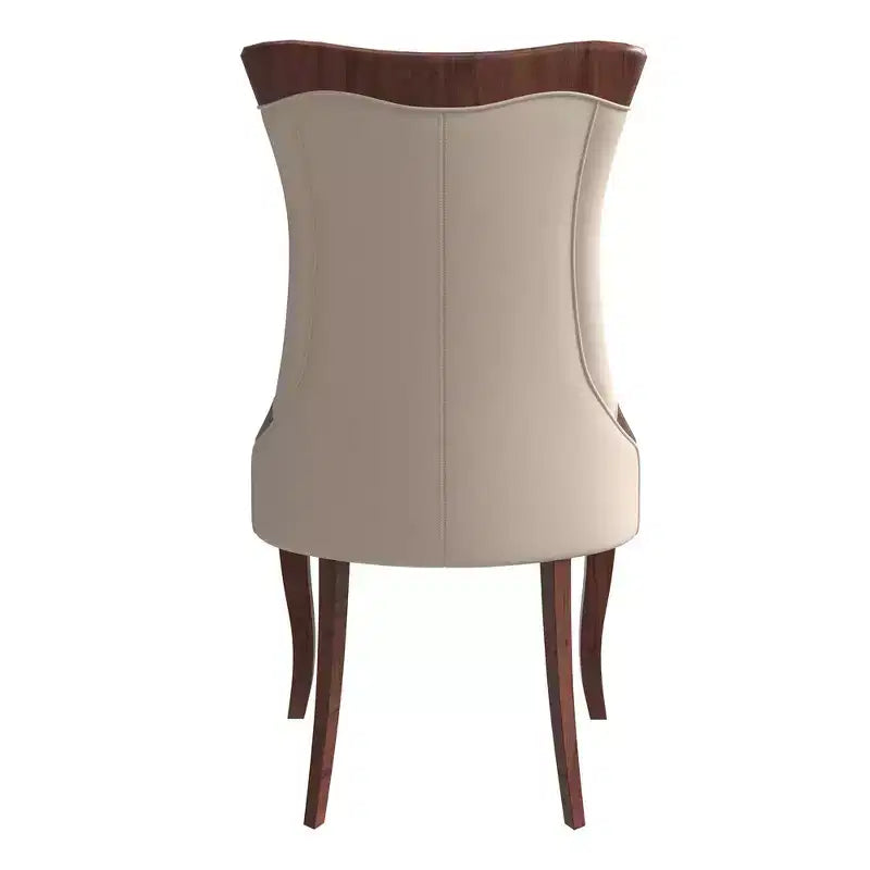 Chaise de salle à manger à dossier haut