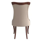 Chaise de salle à manger à dossier haut