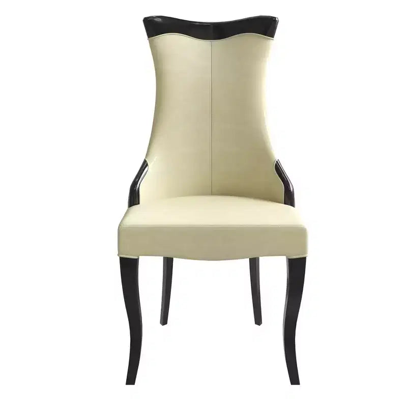 Chaise de salle à manger à dossier haut