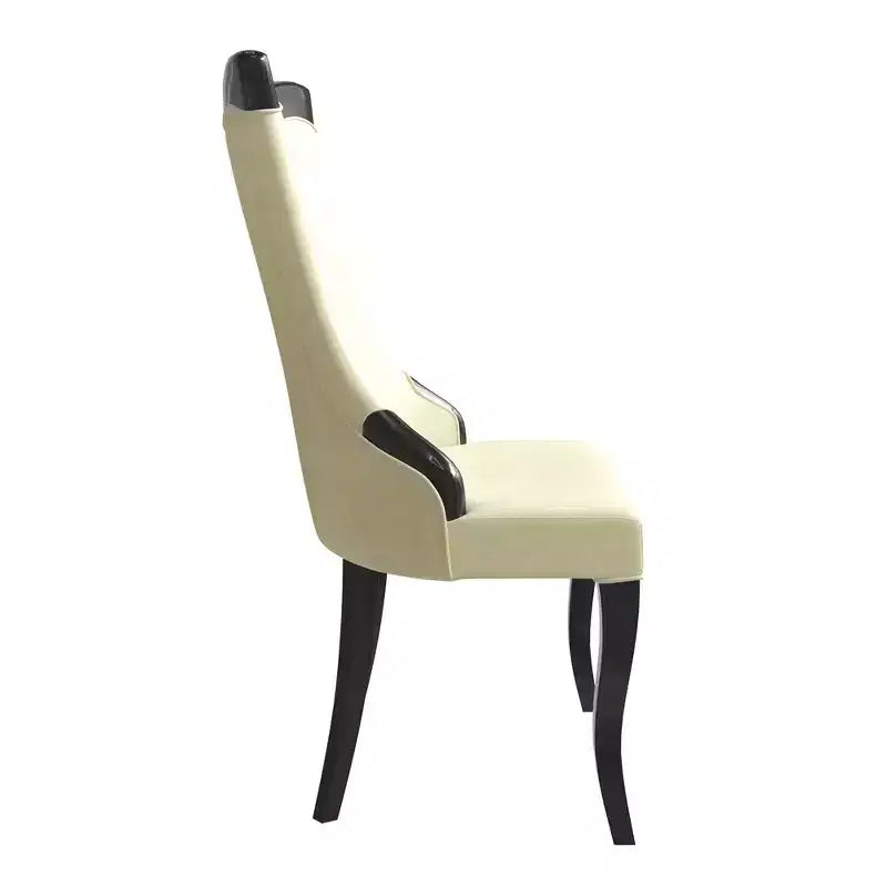 Chaise de salle à manger à dossier haut