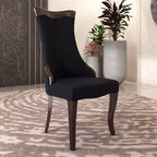 Chaise de salle à manger à dossier haut