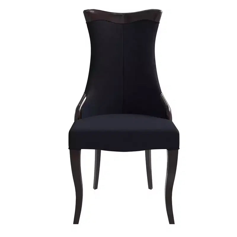 Chaise de salle à manger à dossier haut