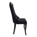 Chaise de salle à manger à dossier haut