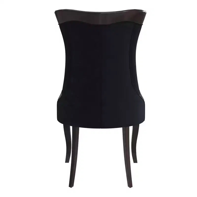 Chaise de salle à manger à dossier haut