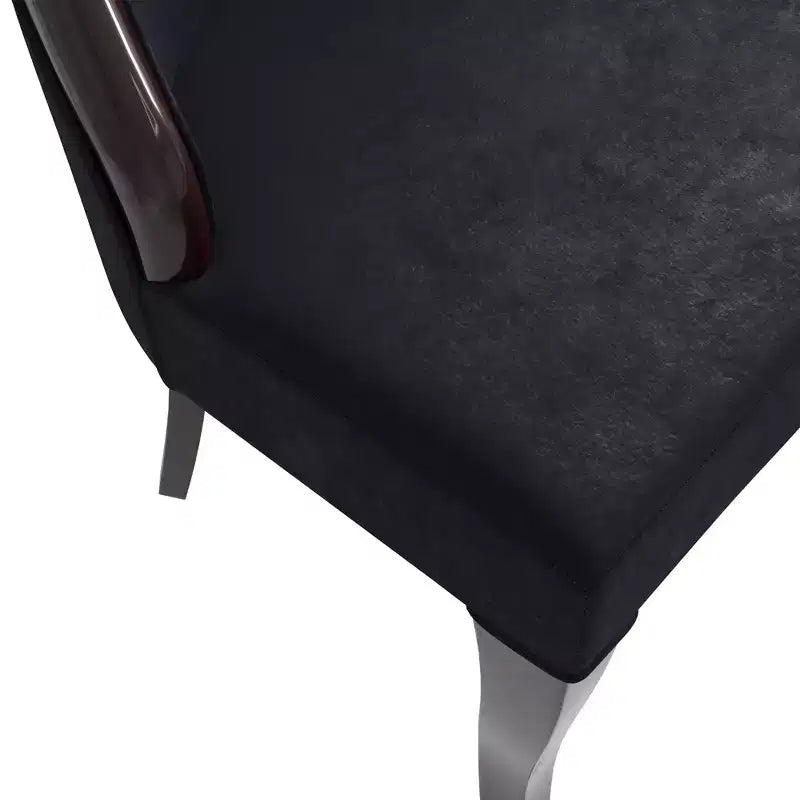 Chaise de salle à manger à dossier haut