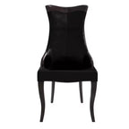 Chaise de salle à manger à dossier haut