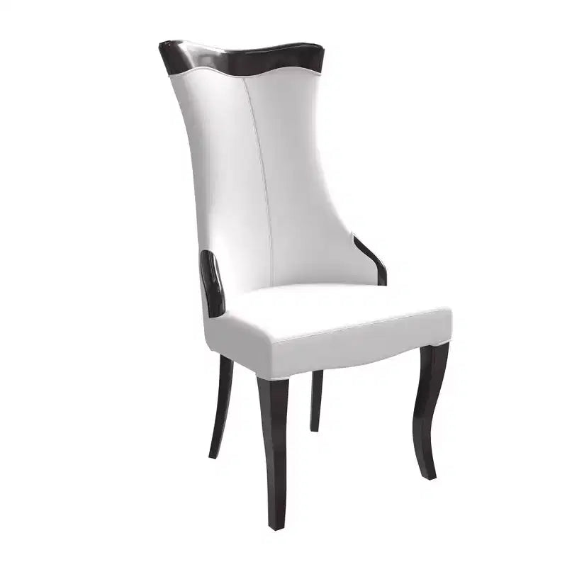 Chaise de salle à manger à dossier haut