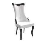 Chaise de salle à manger à dossier haut
