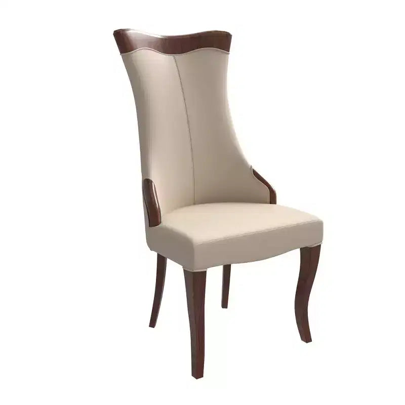 Chaise de salle à manger à dossier haut